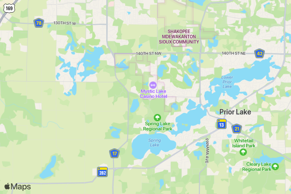 Dakotah Sport and Fitness Turkey Trot 5K location map image