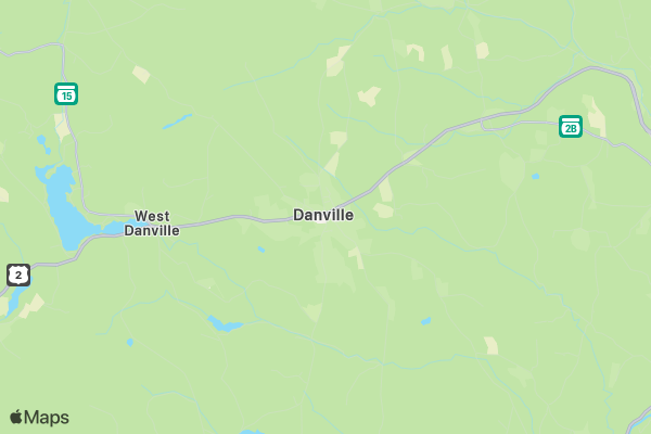 Danville Bear Crawl 5K Benefiting the Giving Garden location map image