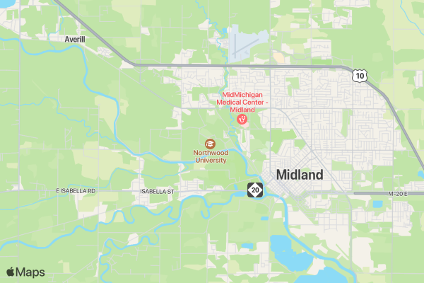 DECA Run For Your Life 5k location map image