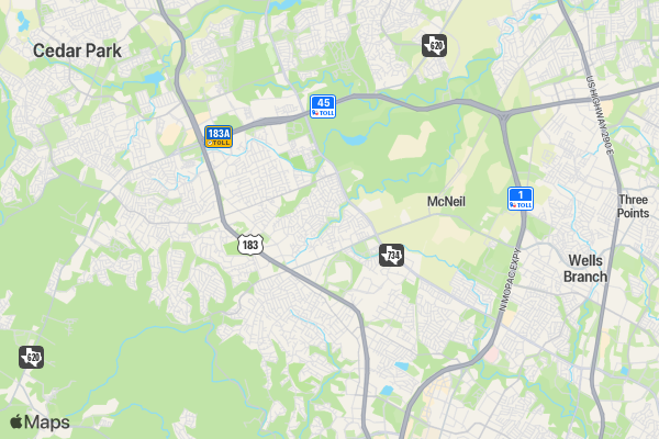 DeerPark Ranger Run 5k location map image