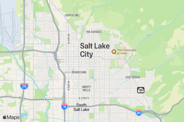 Derby Dash 5K location map image