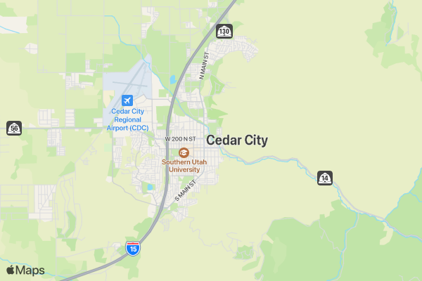 Derek Hoyt 5k Fun Run location map image