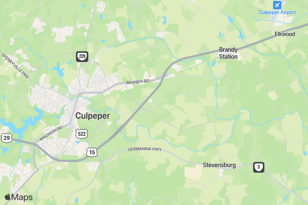 Devil's Den 10 Miler location map image