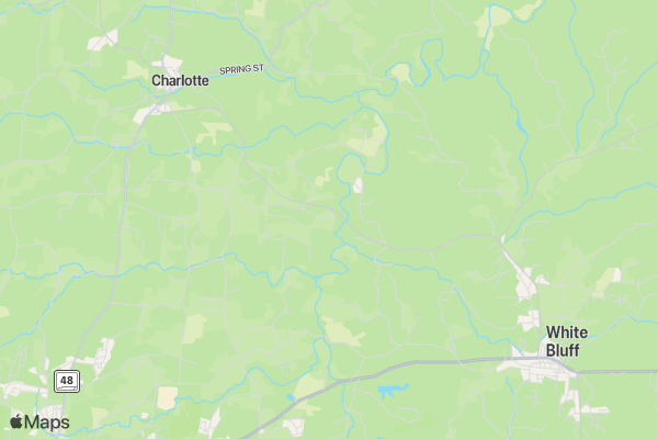 Dickson Insurance Rivalry Run 5K location map image