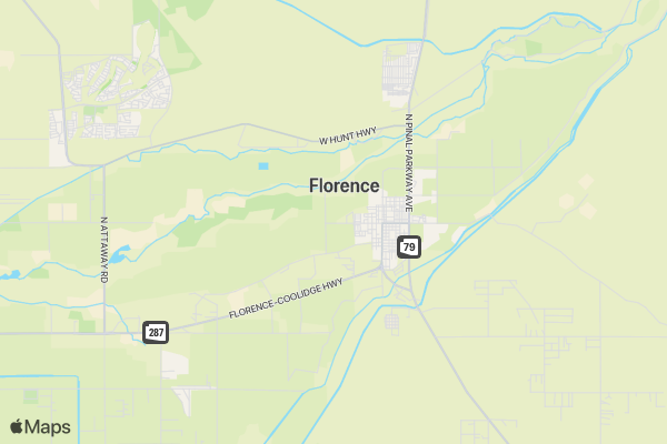 Dionysus Dash 5K Run ARIZONA location map image