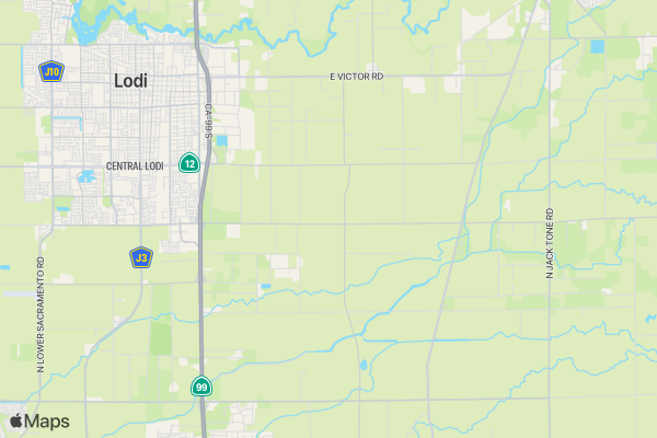 Dionysus Dash 5K Run LODI location map image