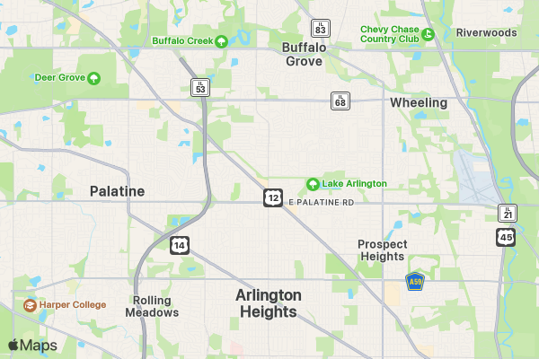 Disney location map image