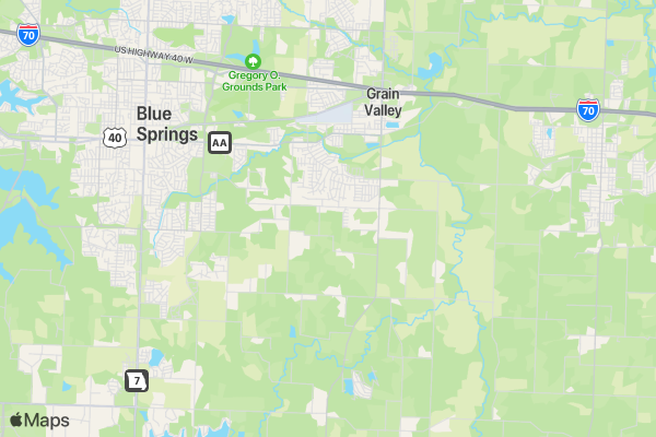 Dizzle Sizzle 5K and Tutu Trot 1 Mile Fun Run location map image