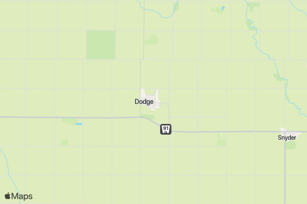 Dodge Bunny Hop location map image