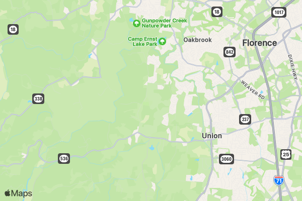 Dogwood Dash location map image