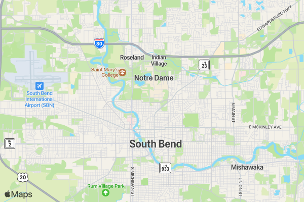 Domer Run location map image
