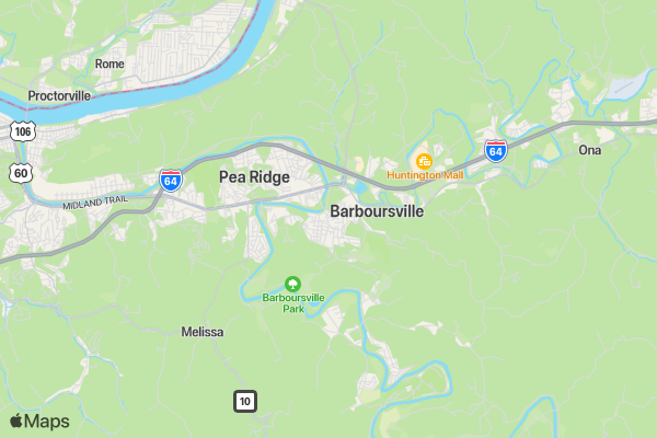 Dominate Diabetes 5K location map image