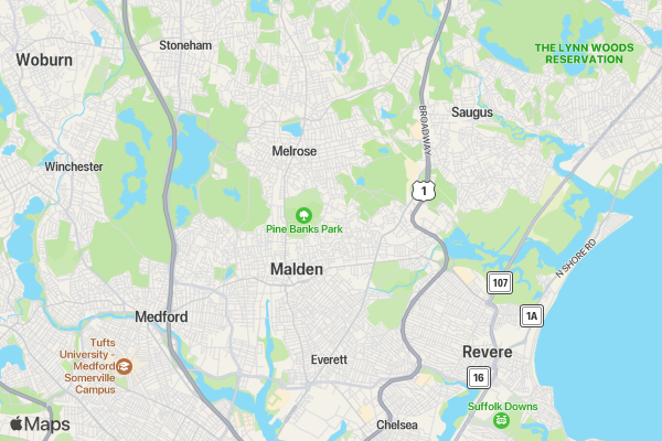 Donna Froio DeLena Memorial 5k 2018 location map image