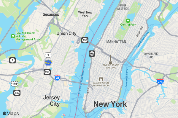 Donut Dash 5K Run/Walk location map image