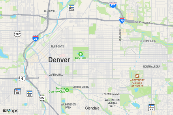 Donut Dash 5K/10K location map image