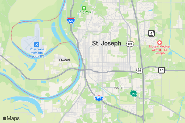Donut Dash location map image