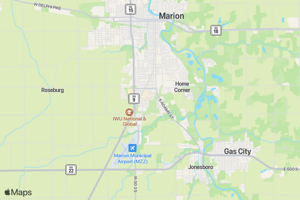 Donut Run 5K location map image
