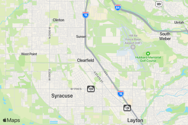 Dream Away Family 5K location map image