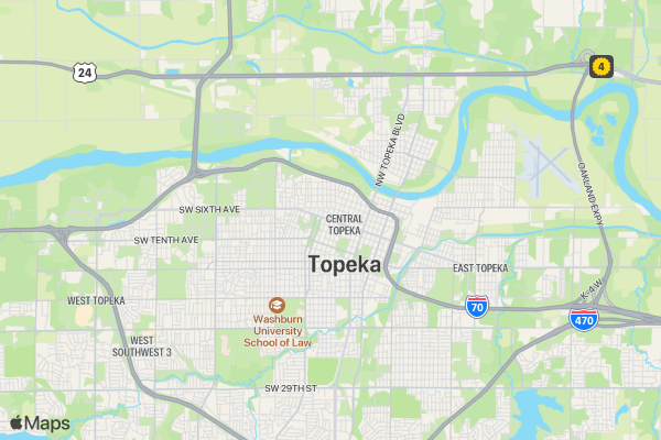 Drug Endangered Children 5k Run/Walk location map image