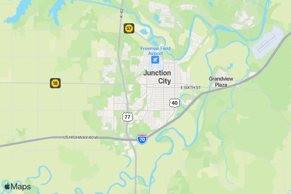D.S. Labor Day Run location map image