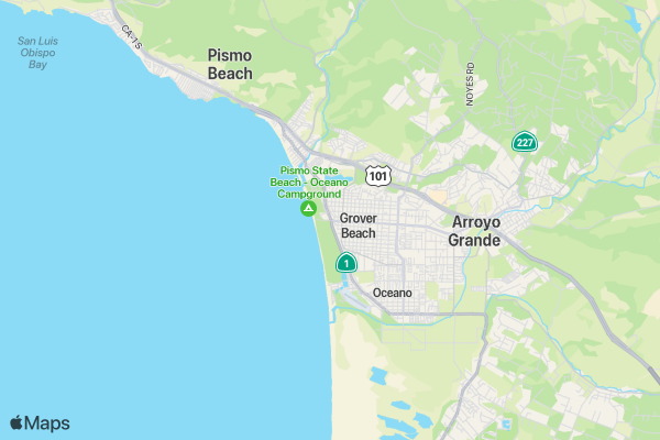 Dune Run Run & Walk location map image