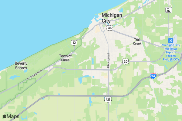 DWE EEL 5k Walk/Run location map image