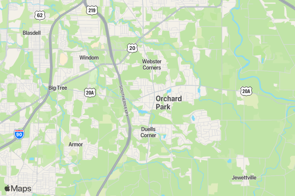 Dye & Dash 5K location map image