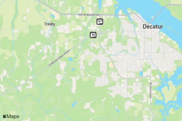 E36 Training 5K Cure for Type 1 Diabetes location map image