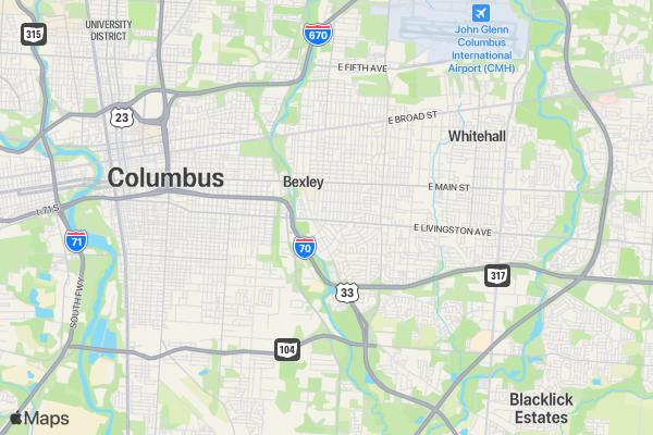 EASTMOOR POOL CHARITY 5K location map image