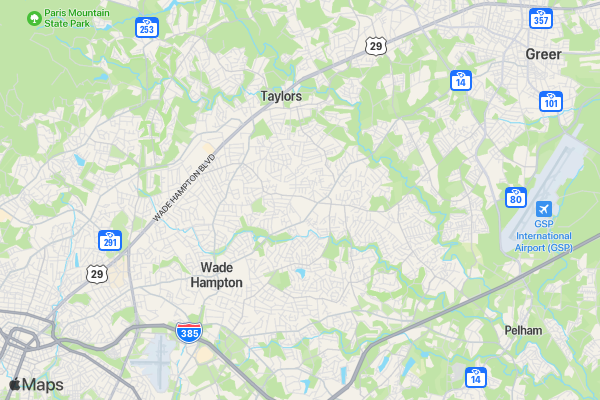 Eastside Spirit Week 5K location map image