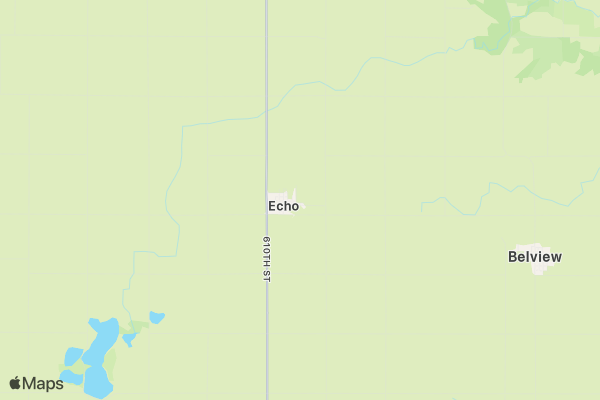 Echo Days 5K Fun Run/Walk location map image