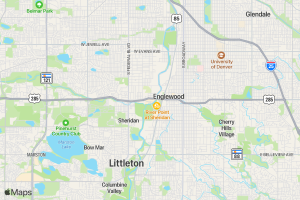 EK5K Walk/Run location map image