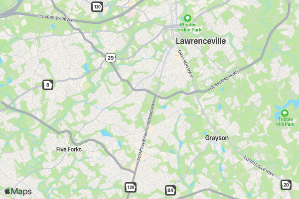 ELEVATE HEALTH & SCHOLARSHIP 5K location map image