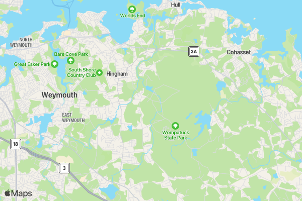 Embrace the Suck 5K and 5 Miler location map image