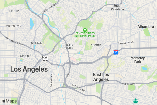 EmBrase Foundation 6th Annual 5K Fun Run/Walk location map image
