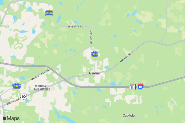 Emerald Acres Subdivision 3K Walk/Run location map image