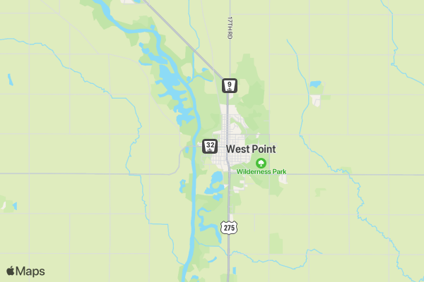 EMS Fun Run location map image