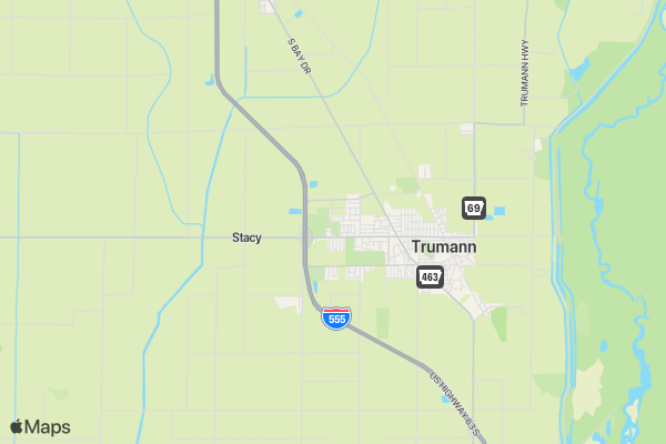 Enchanted Fun Run location map image