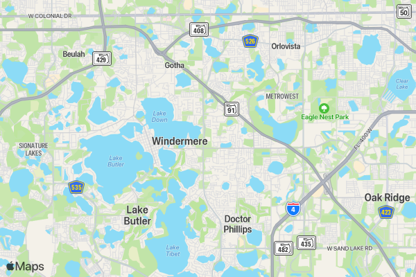 EPAT & OHS High School Charity 5K location map image