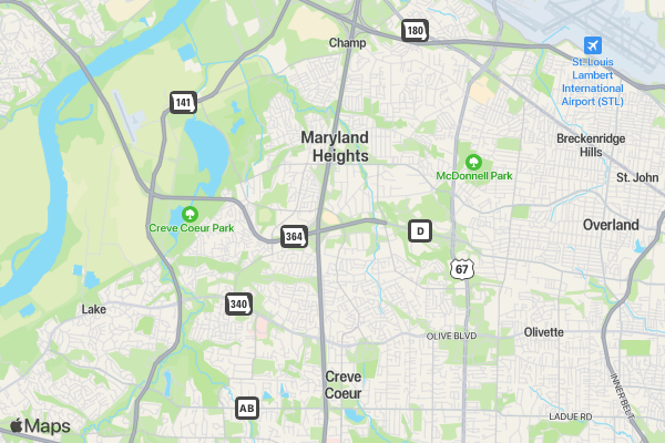 Equinox Half Marathon and 5k location map image