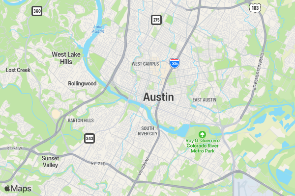 Eric Robbins 5k for Cancer location map image