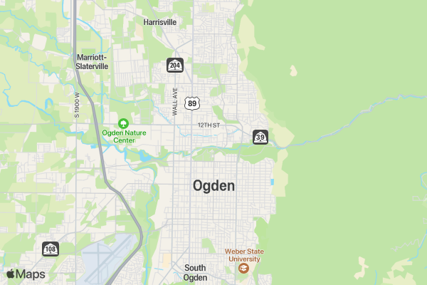 Escape Ogden - Water War Run location map image