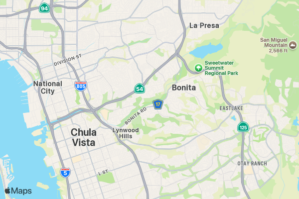 Faith in Action 5k location map image
