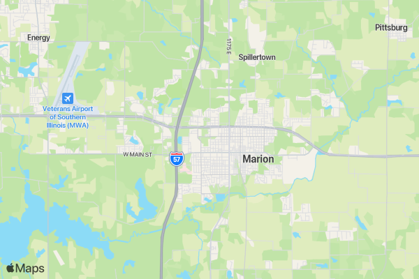 Fall Fest 2 Mile Glow Run location map image