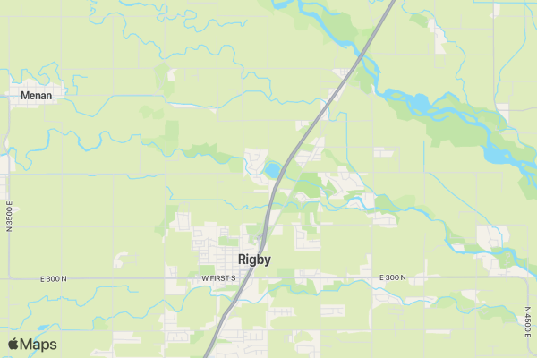 Family Crisis Center Purple Ribbon Run at Rigby Lake location map image