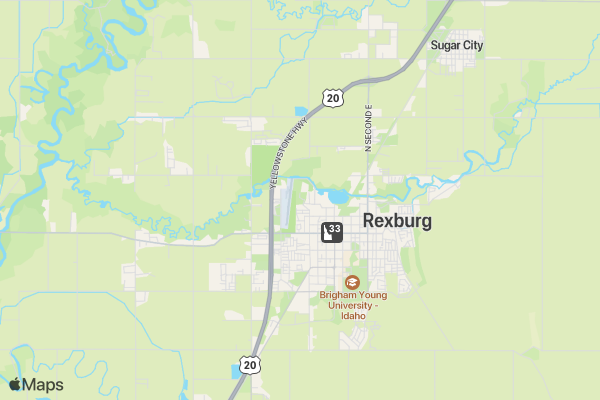 Family Crisis Center Purple Ribbon Run location map image
