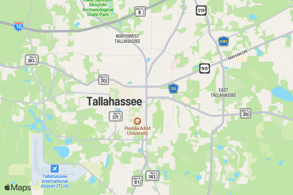 FAPSC Foundation Virtual 5k location map image