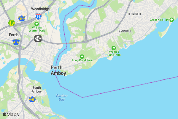  Father's Day 5k and 1 Mile Walk location map image