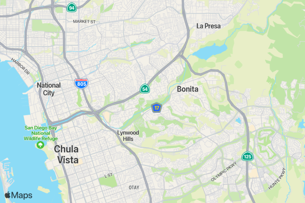 FC4U 5K Run location map image
