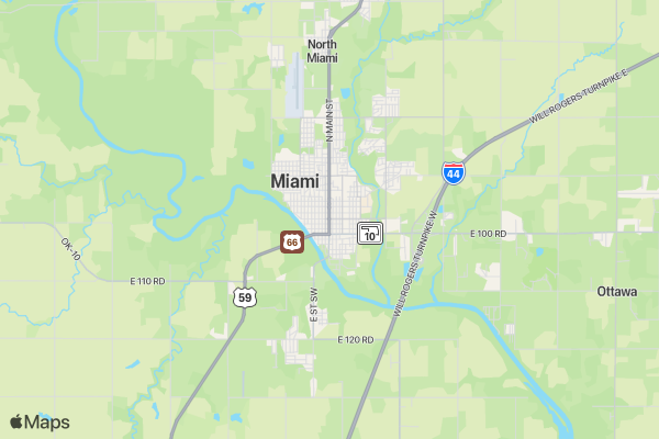 Fearless Fern Holland 5K/1M location map image
